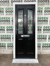BLACK COMPOSITE FRONT DOOR