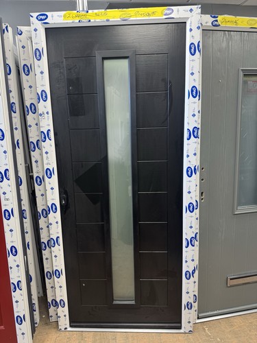 Brand new composite front door - brand,