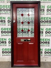 RED COMPOSITE FRONT DOOR