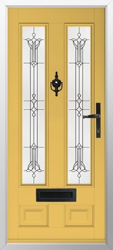 New composite front door - new,