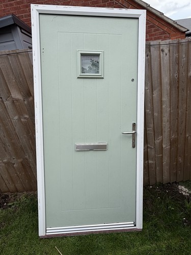 Composite front door - door, frame