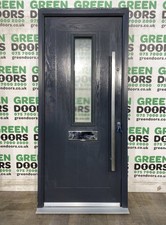 GREY COMPOSITE FRONT DOOR